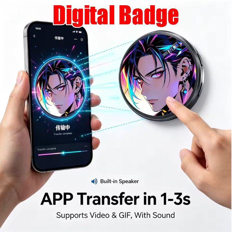 Tech Accessories Photo - HD touchscreen digitale fotobroche dynamische anime