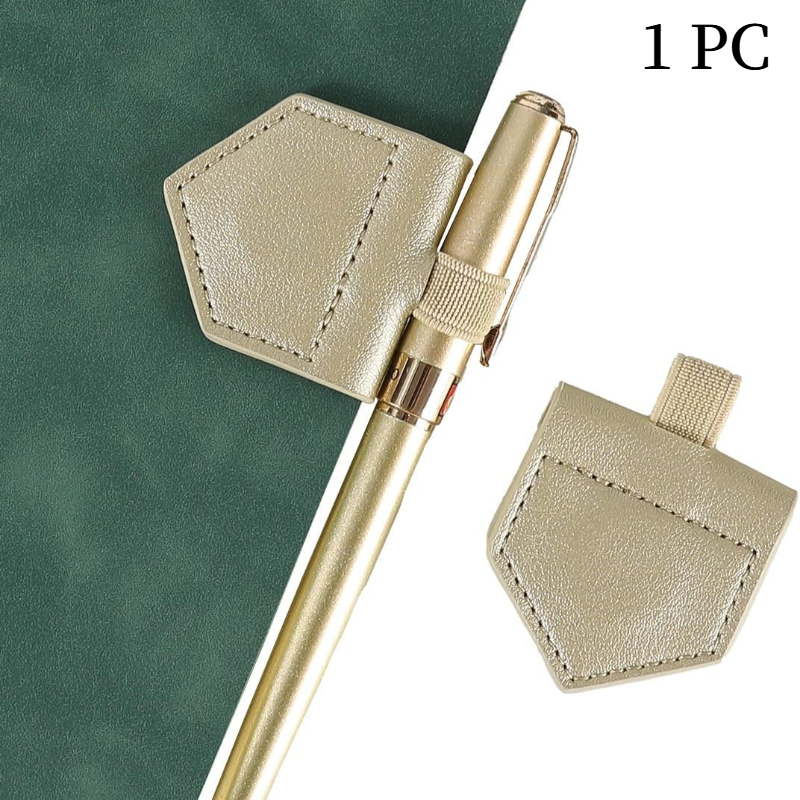 Pen Holder Magnetic - 1 st magnetische PU lederen bladwijzers