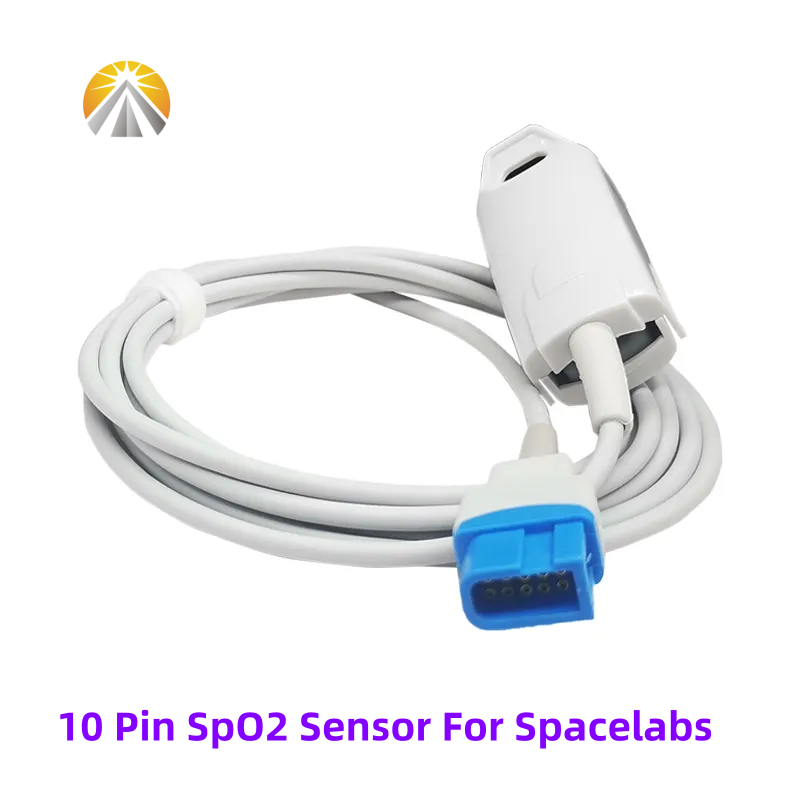 Vet Tech Accessories - SpO2-sensor 10-pins herbruikbaar voor Spacelabs 90496