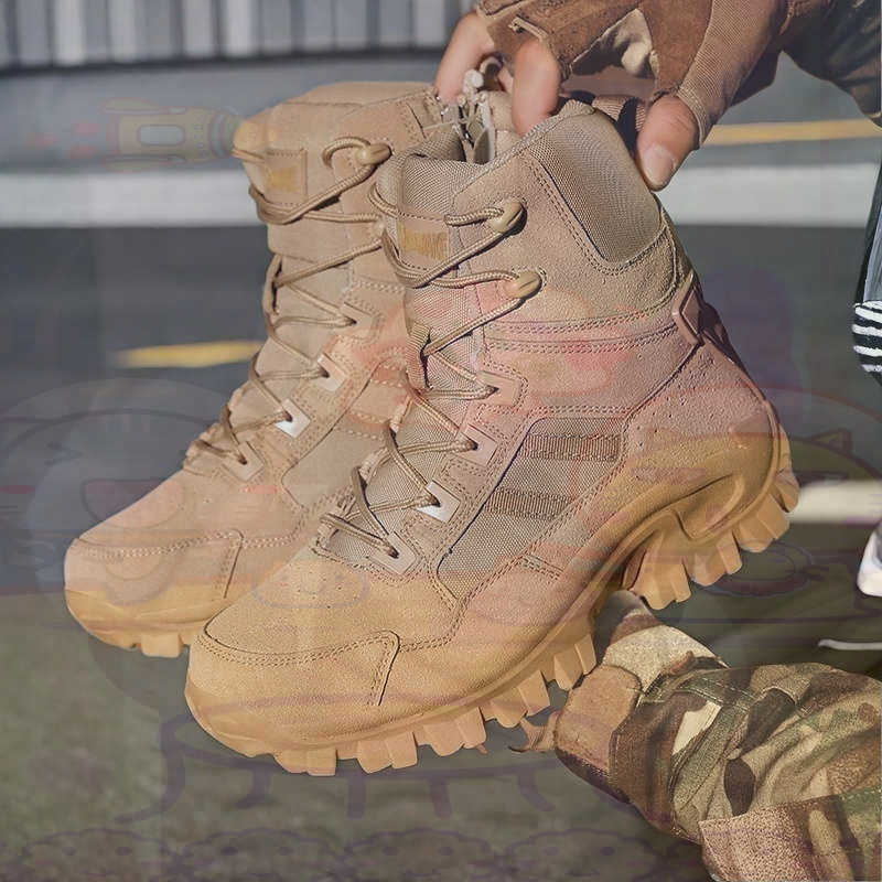 Tech Trend Accessories - Tan Long Barrel Deadlift Casual Sneakers