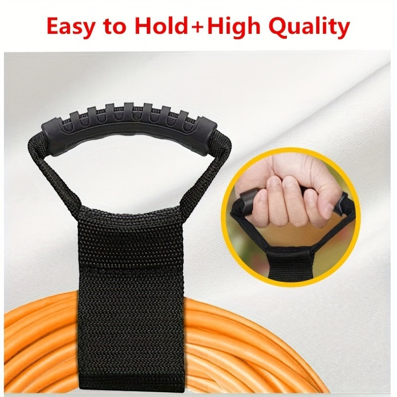 Travel Cable Organizer - Robuuste opbergriemen Herbruikbare verlengsnoerorganizer Kabelbinders Slang