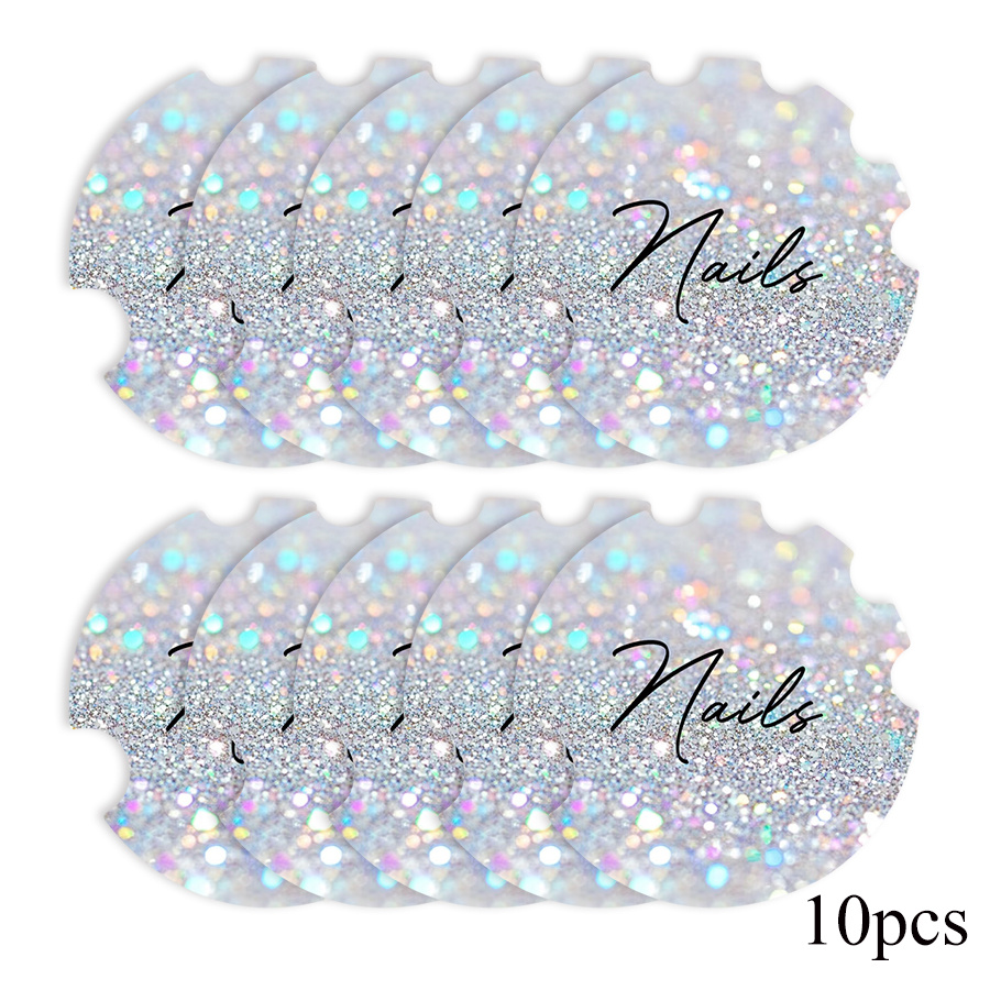 Tech Accessories Photo - 10 stuks nagelkunst displaykaart, manicure nagelfotodisc,