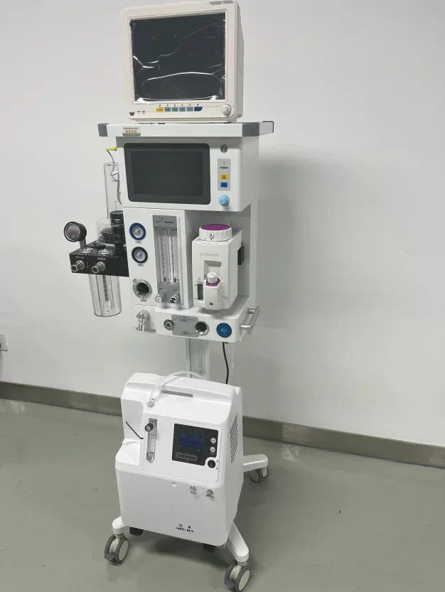 Vet Tech Accessories - DA1200V9 Intelligente huisdier-ademhalingscircuit Verwarming Dubbele luchtbron