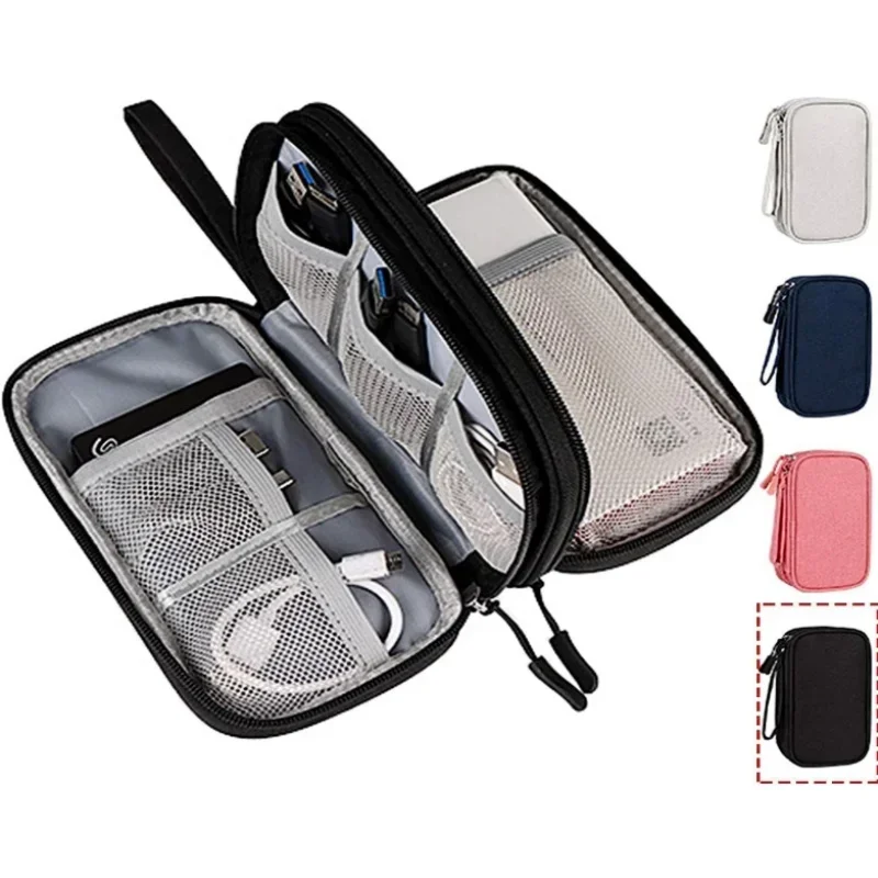 Travel Cable Organizer - Reiskabeltas Draagbare Digitale Opbergtas Oplader Datakabel