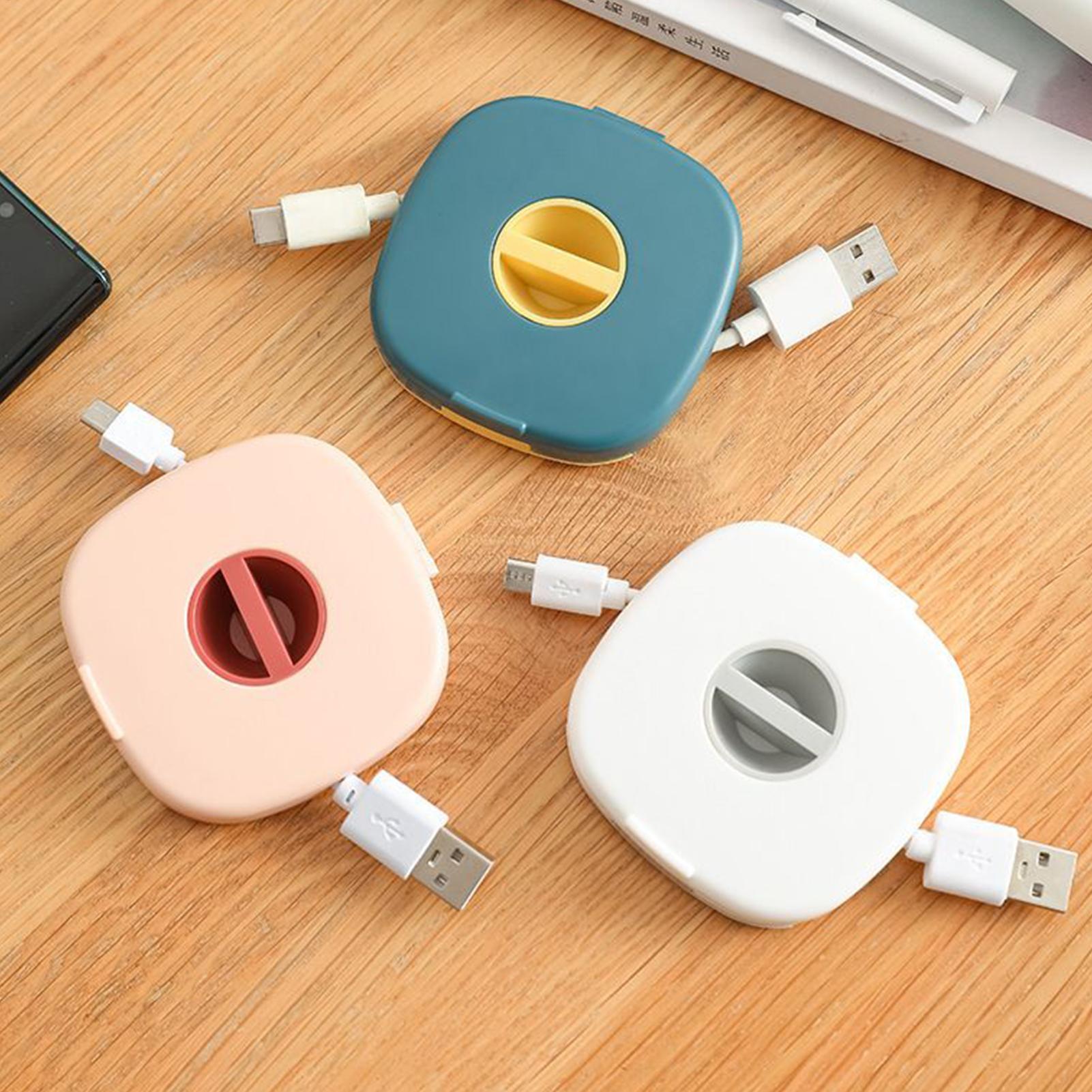 Tech Accessories For Iphone - Kabelorganizer Case Oplader Snoeroproller voor iPhone