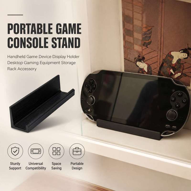 Tech Desktop Accessories - Draagbare gameconsolestandaard Handheld game-apparaat Displayhouder Desktop