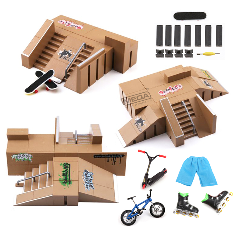 Tech Deck Accessories - Tech Praktijk Deck Finger Skatepark Kit