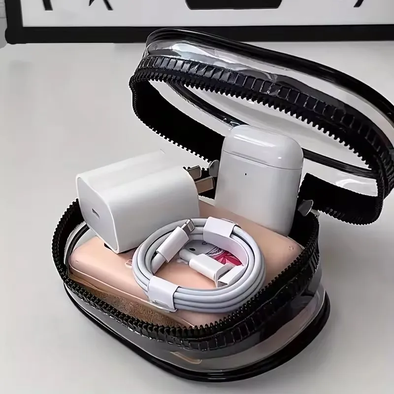 Draagbare mini transparante op - Travel Cable Organizer recensie en prijs