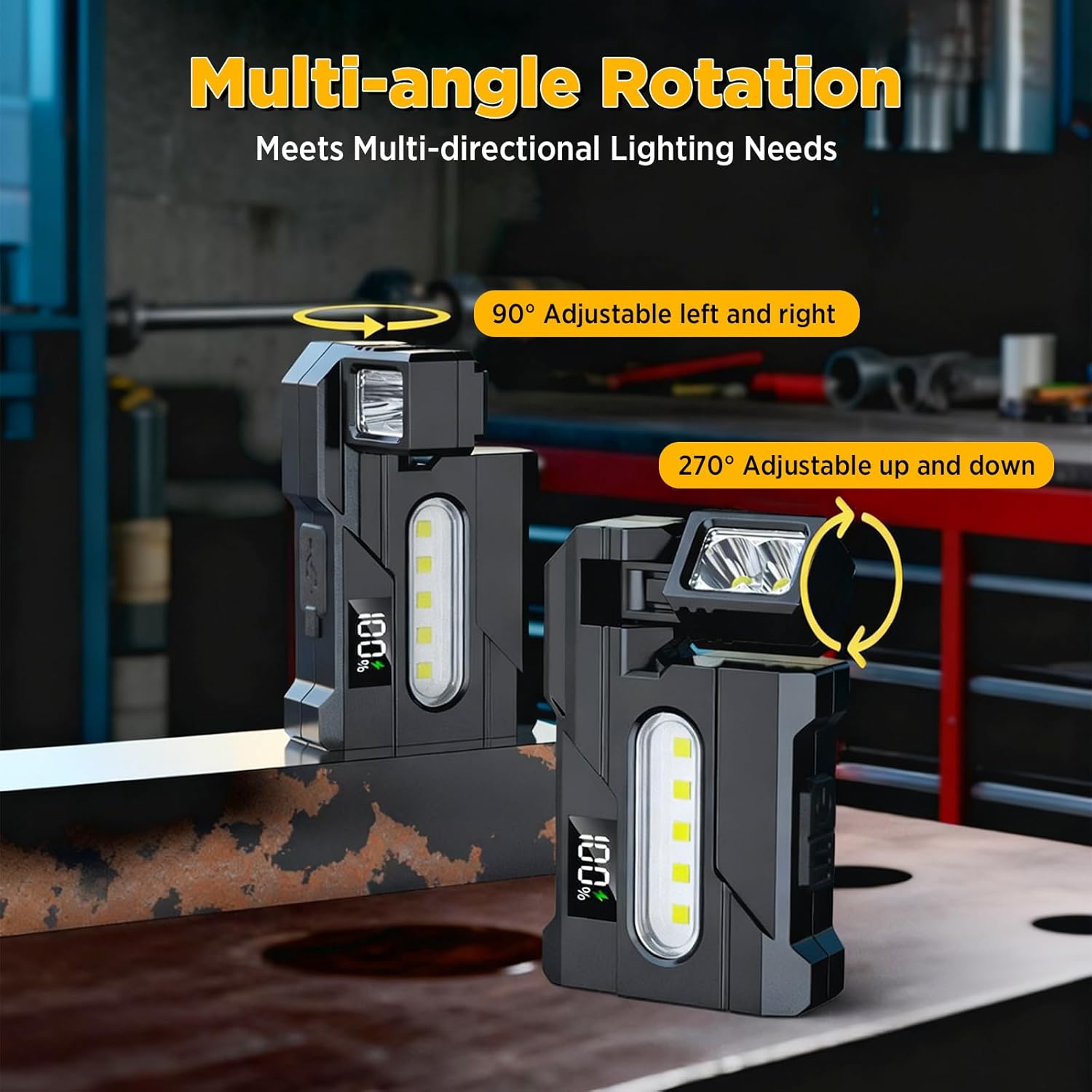 Super Heldere 1000LM LED Zakla - Pen Holder Magnetic recensie en prijs