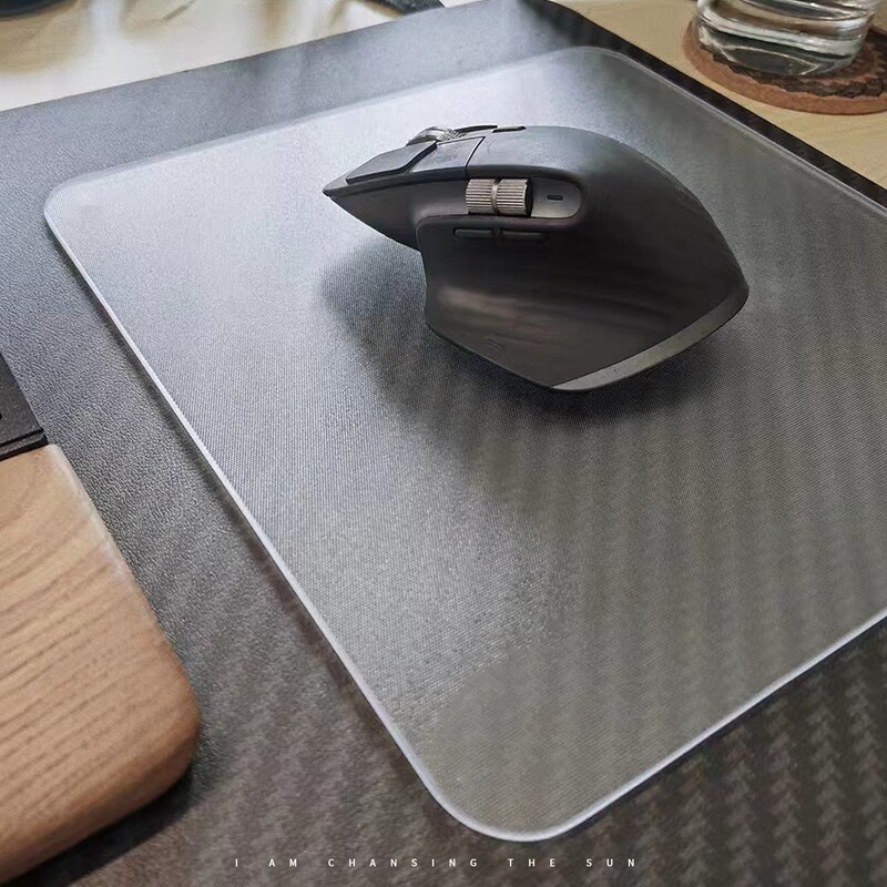Op maat gemaakte glazen muisma - Tech Desktop Accessories recensie en prijs