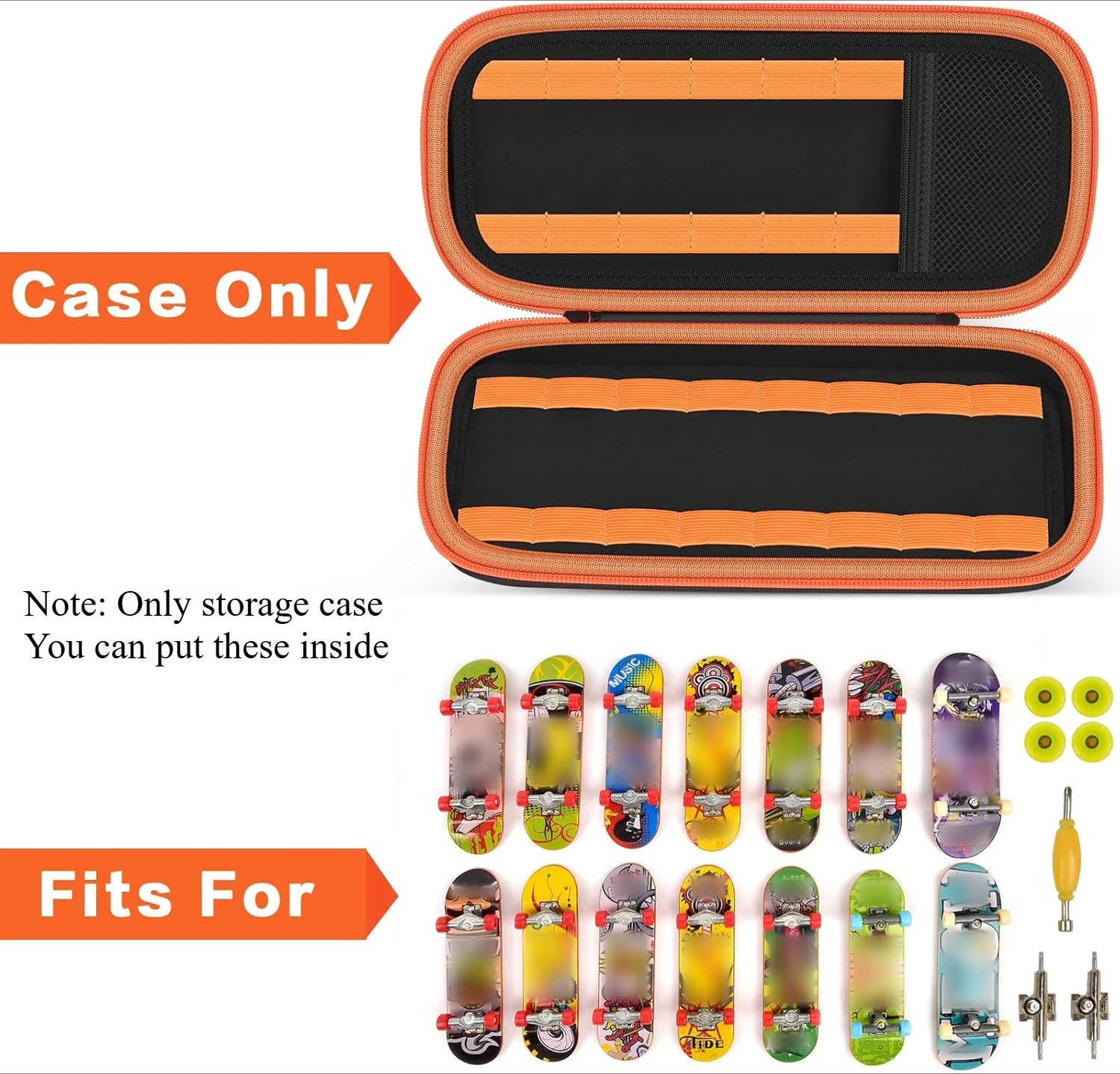Finger Skateboard Case voor TE - Tech Deck Accessories recensie en prijs