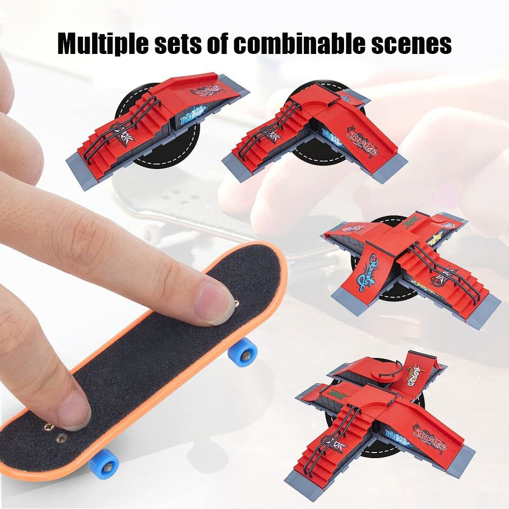 6-In-1 Vinger Skateboards DIY  - Tech Deck Accessories recensie en prijs