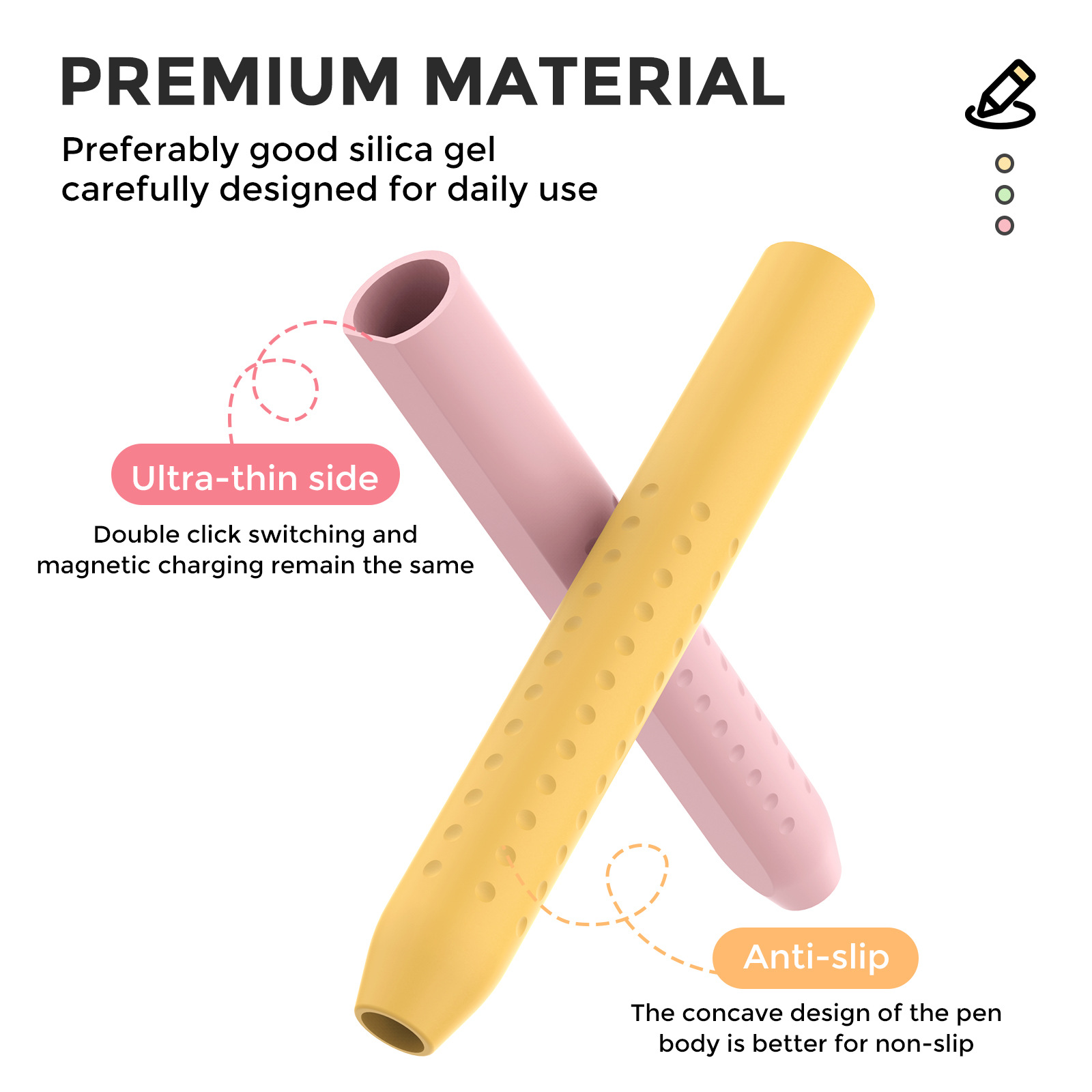 1 ST Stylus Cover voor Apple P - Pen Holder Magnetic recensie en prijs