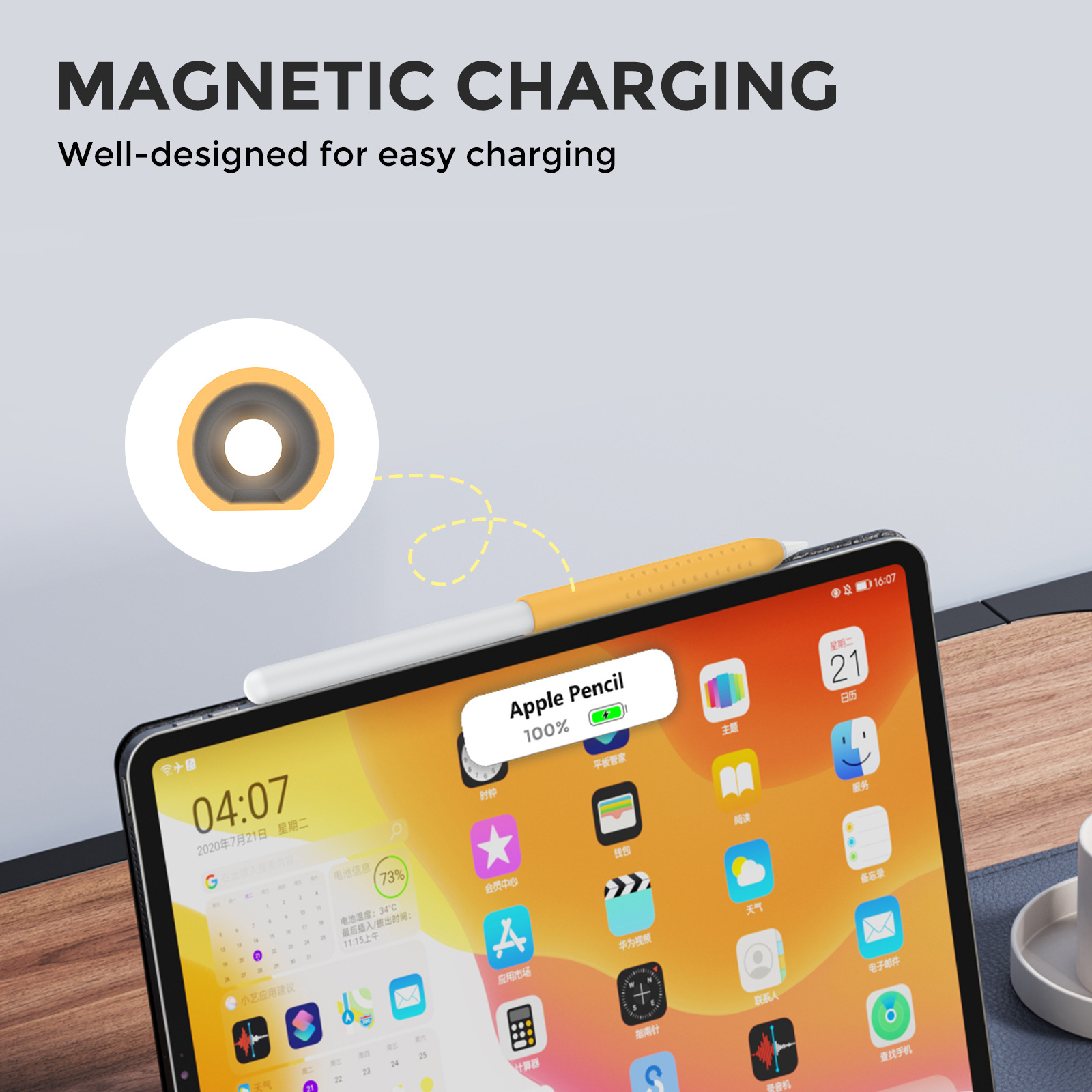 1 ST Stylus Cover voor Apple P - Pen Holder Magnetic recensie en prijs