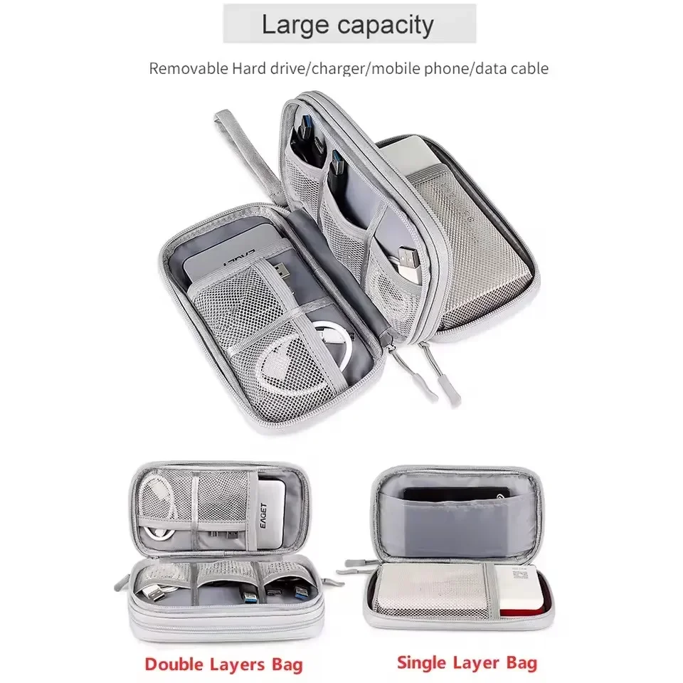 Reiskabeltas Draagbare Digital - Travel Cable Organizer recensie en prijs