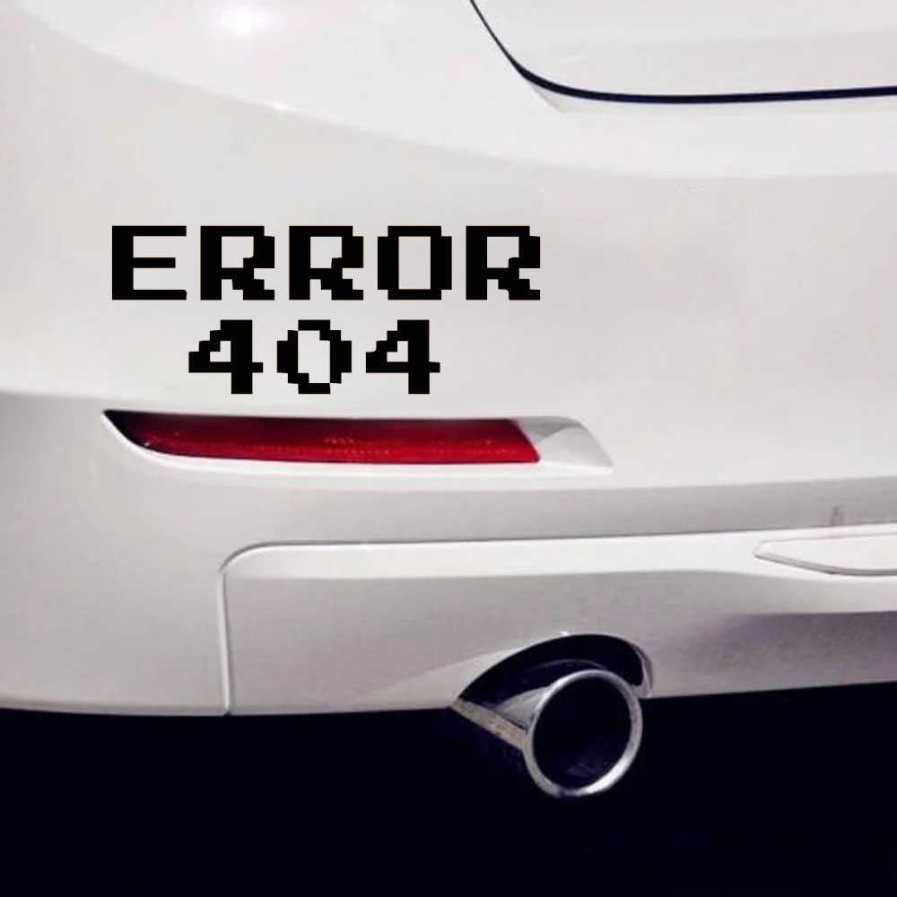 Error 404 Pixel Font Autostick - Tech Trend Accessories recensie en prijs