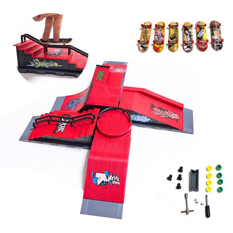 DIY Finger Skateboard Scene Ve - Tech Deck Accessories recensie en prijs